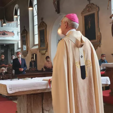Kronach, Jubiläumgottesdienst mit Erzbischof Schick