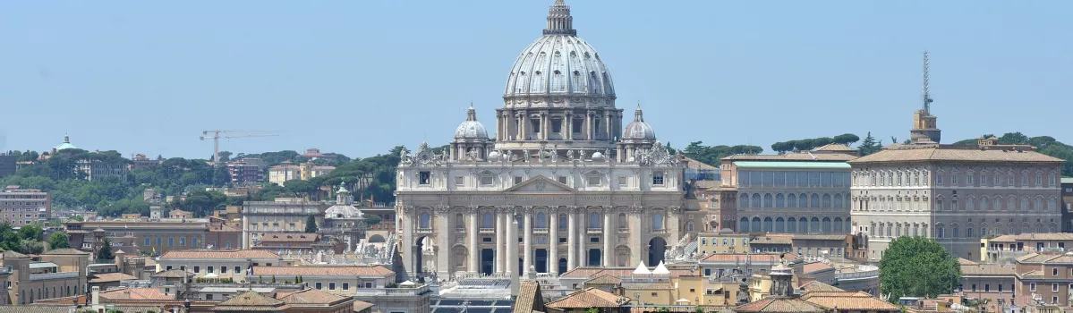 Rom: Blick auf den Petersdom